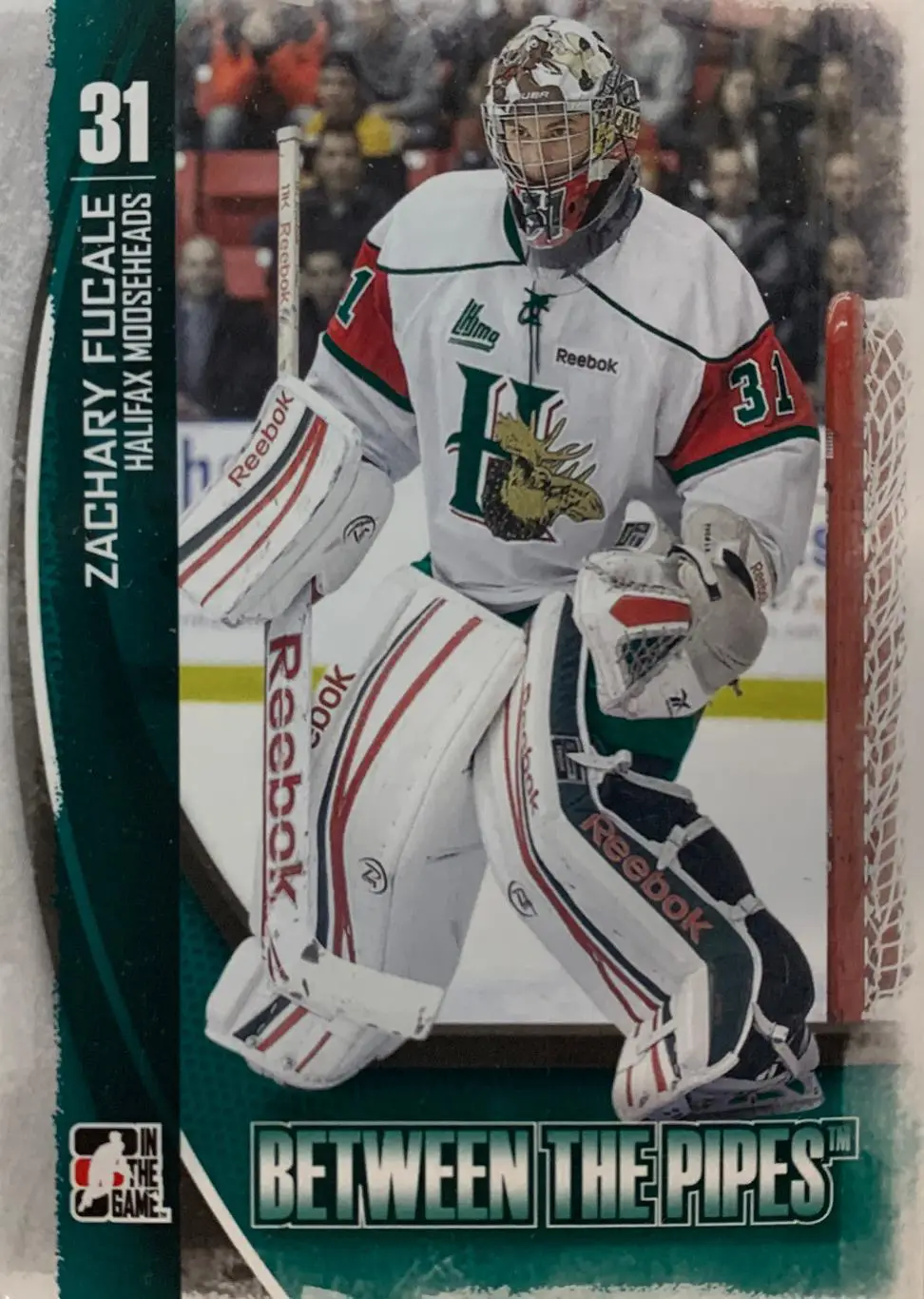 Хоккей. Карточка Zachary Fucale - Зак Фукале Трактор Челябинск НХЛ/NHL