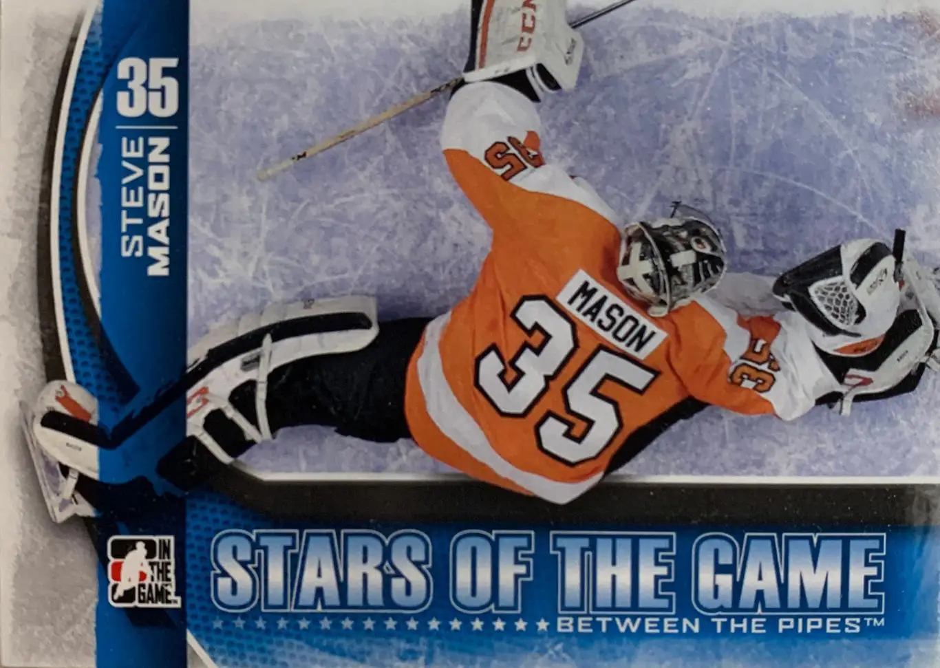 Хоккей. Карточка Steve Mason - Стив Мэйсон Philadelphia Flyers-Флайерз НХЛ/NHL