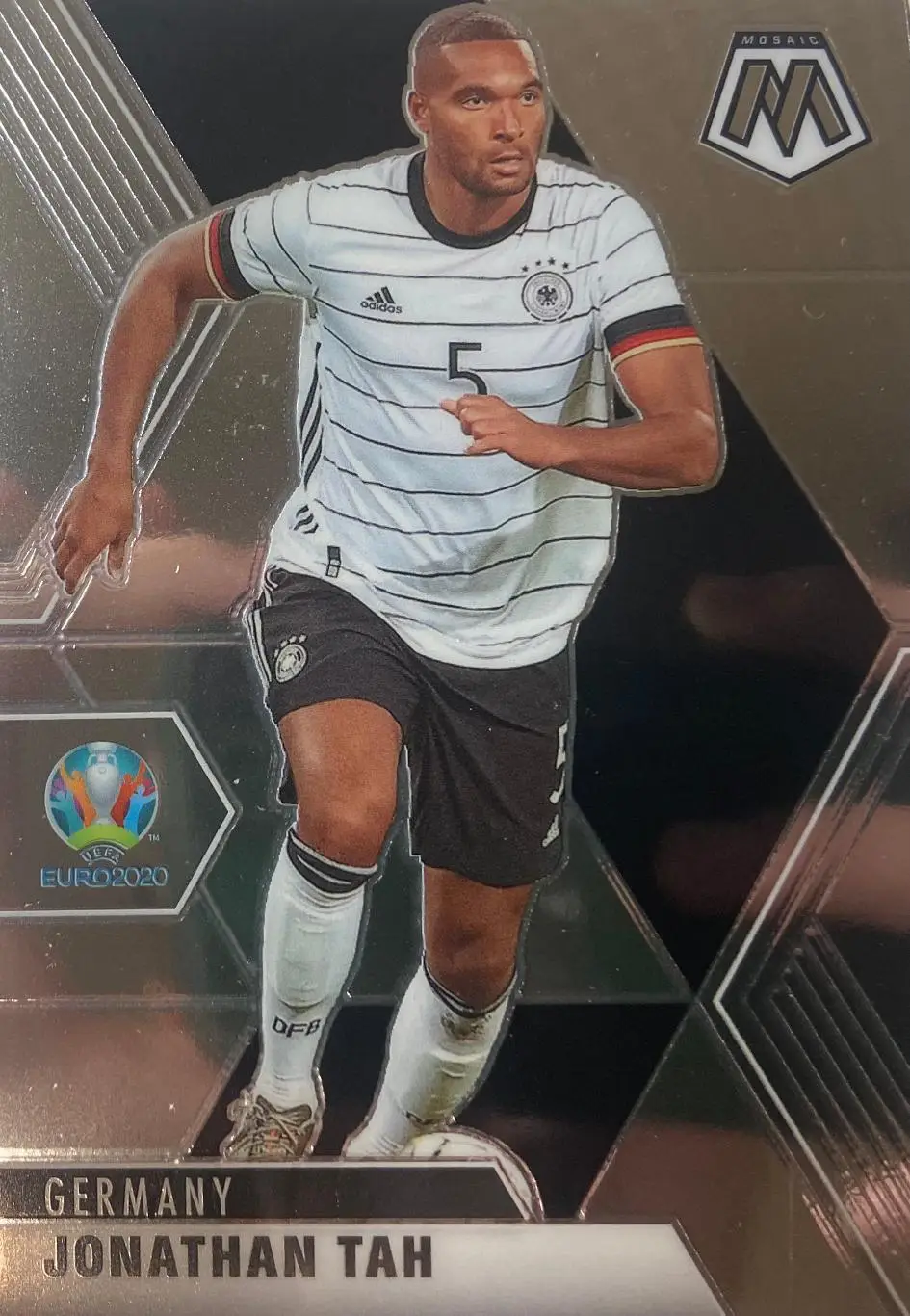 Футбол. Карточка Jonathan Tah / Джонатан Та Германия, Байер 04 Euro/Евро 2020