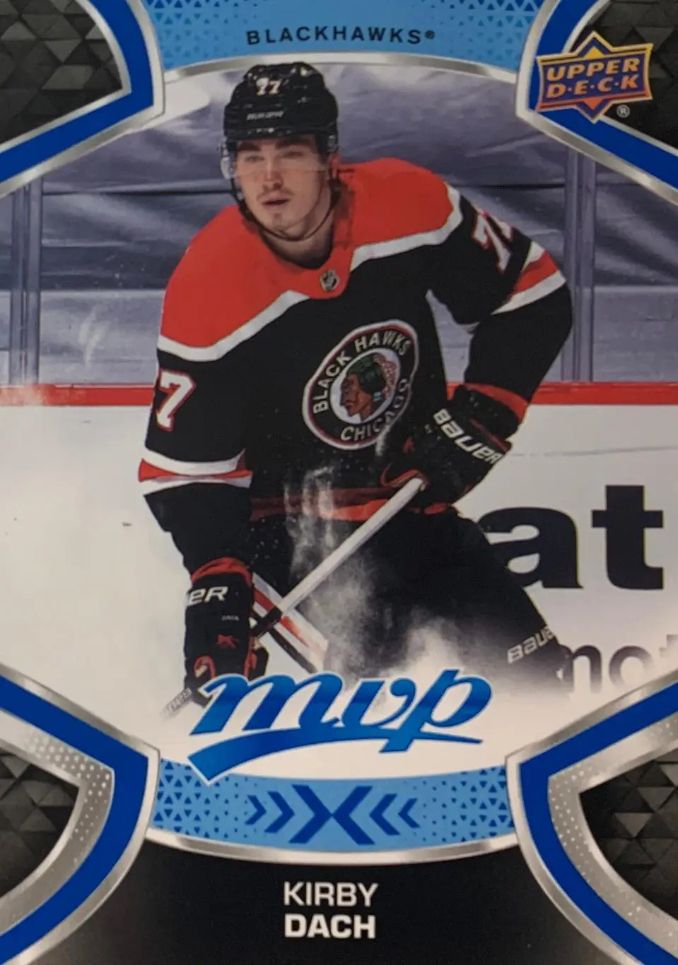 Хоккей. Карточка Kirby Dach-Кирби Дак Chicago Blackhawks-Чикаго Блэкхокс НХЛ/NHL