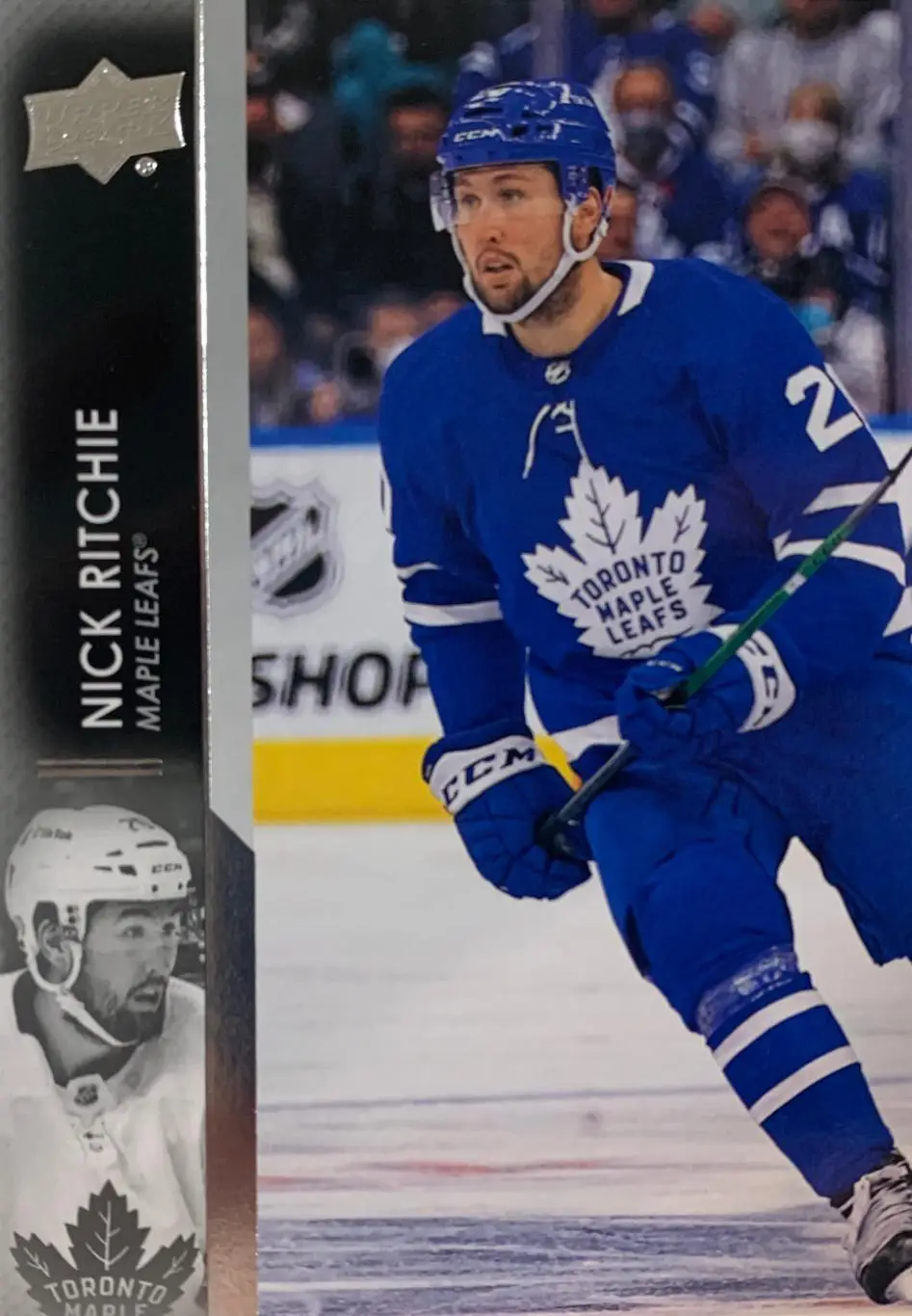 Хоккей. Карточка Nick Ritchie / Ник Ричи Toronto Maple Leafs / Торонто НХЛ/NHL