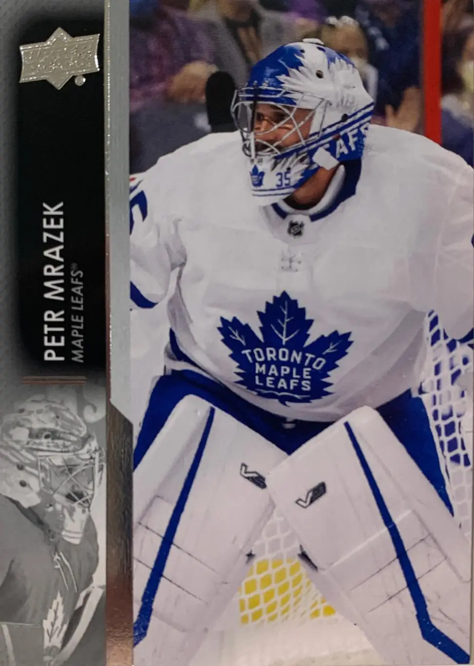Хоккей. Карточка Petr Mrazek / Петр Мразек Toronto Maple Leafs / Торонто НХЛ/NHL
