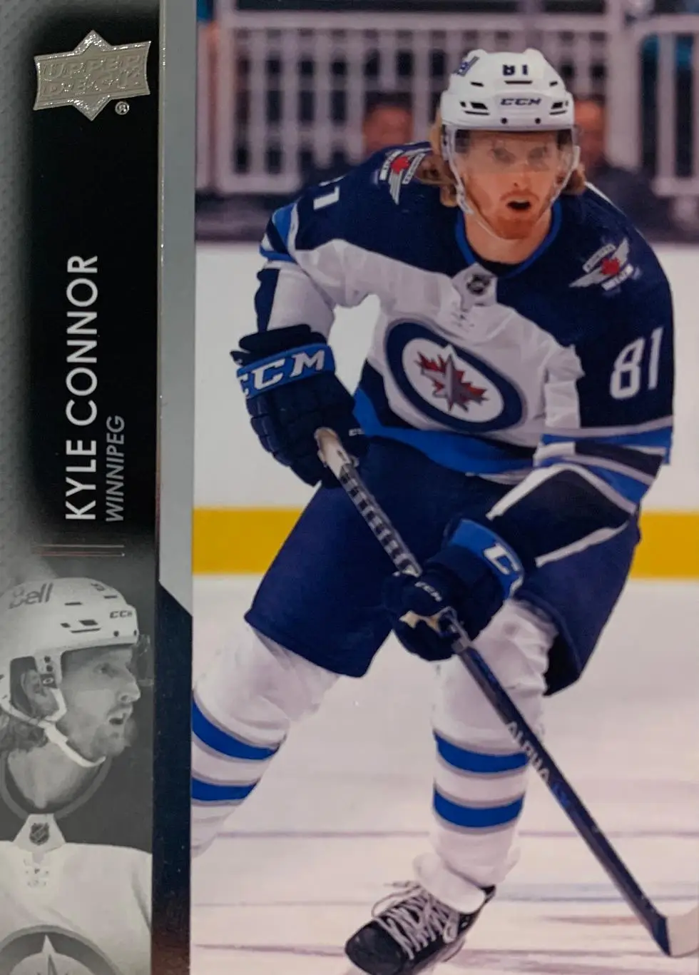Хоккей. Карточка Kyle Connor - Кайл Коннор Winnipeg Jets-Виннипег Джетс НХЛ/NHL