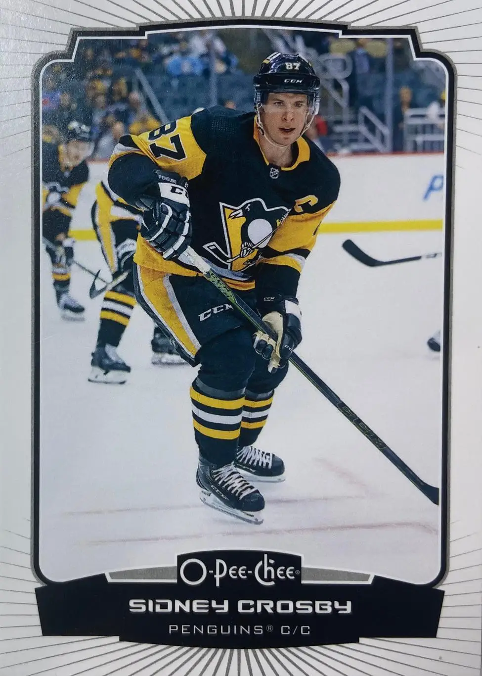 Хоккей Карточка Sidney Crosby-Сидни Кросби Pittsburgh Penguins-Питтсбург NHL/НХЛ