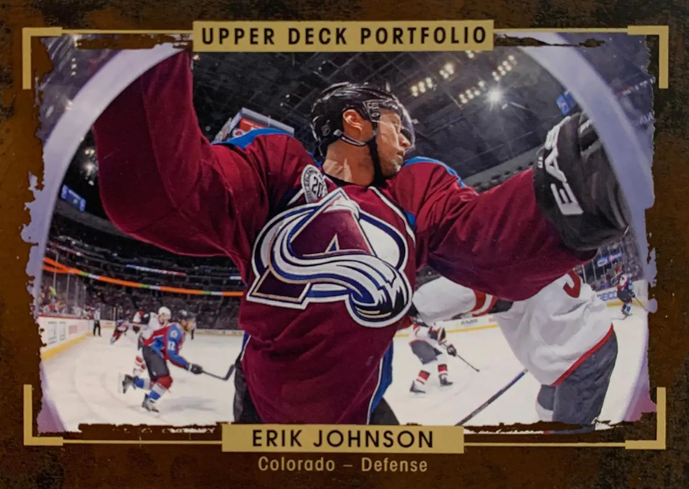 Хоккей. Карточка Erik Johnson-Эрик Джонсон Colorado Avalanche - Колорадо НХЛ/NHL