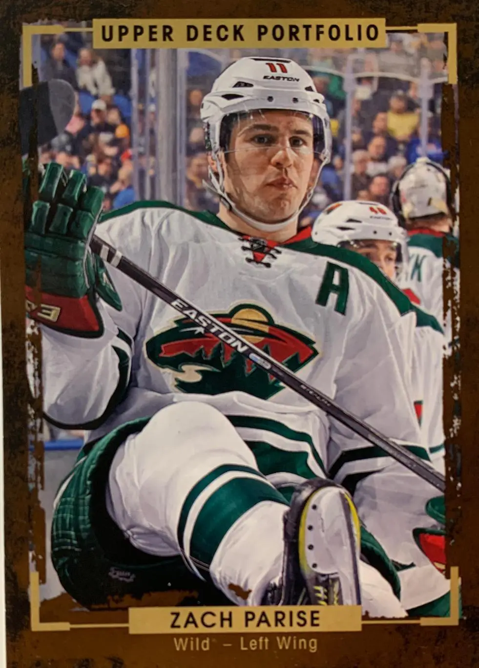 Хоккей. Карточка Zach Parise-Зак Паризе Minnesota Wild - Миннесота Уайлд НХЛ/NHL