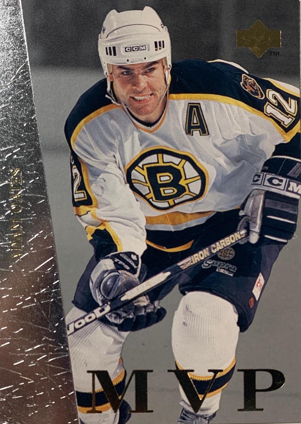 Хоккей. Карточка Adam Oates - Адам Оутс (Boston Bruins - Бостон Брюинз) НХЛ/NHL