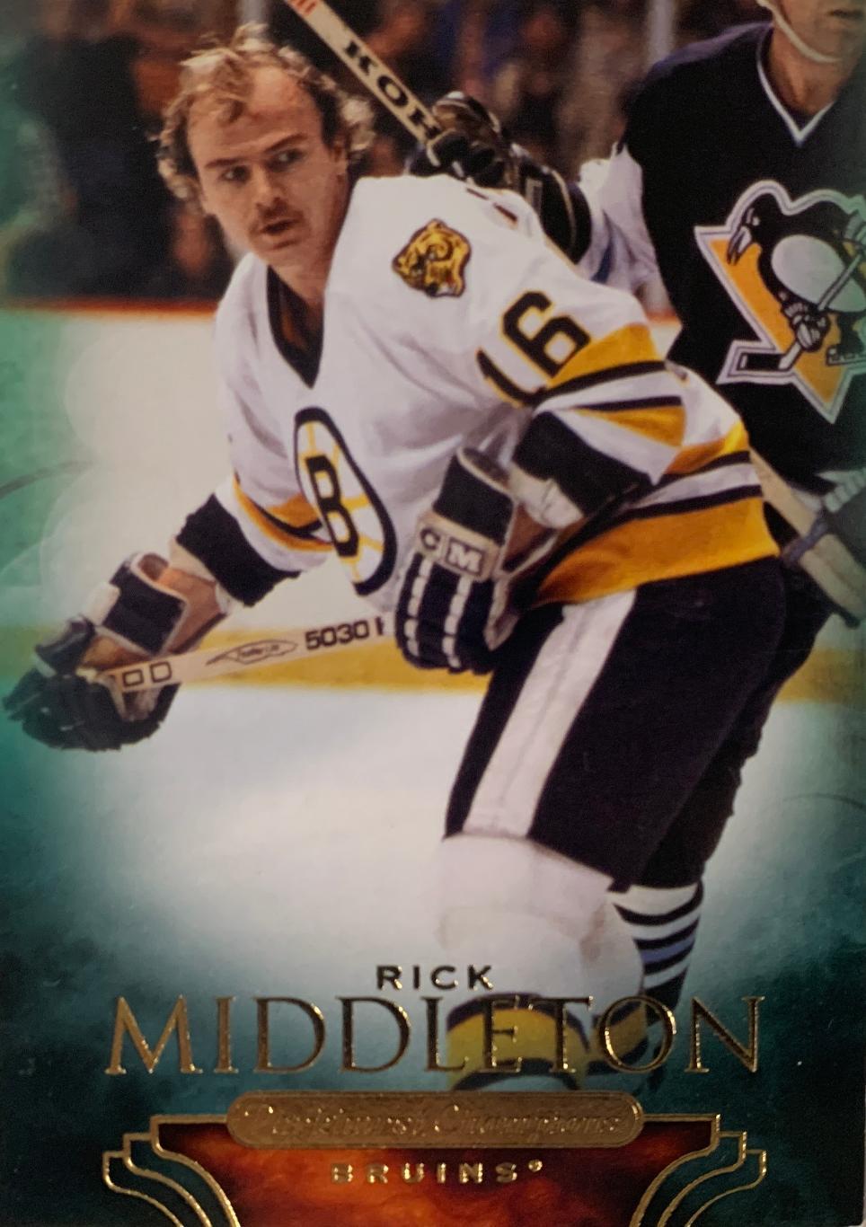 Карточка Rick Middleton - Рик Миддлтон Boston Bruins - Бостон Брюинз НХЛ/NHL