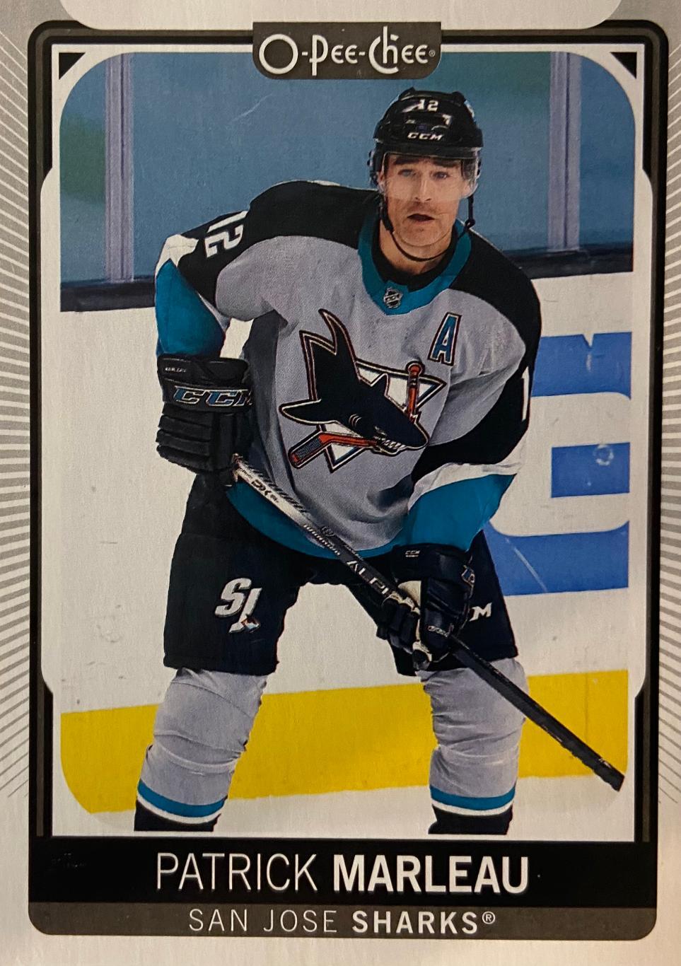 Хоккей. Карточка Patrick Marleau - Патрик Марло San Jose Sharks-Сан-Хосе NHL/НХЛ