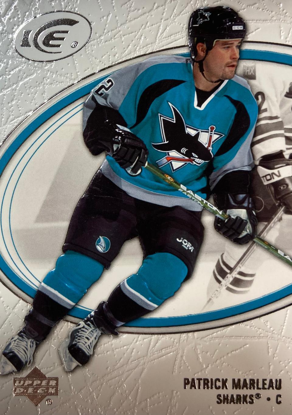 Хоккей. Карточка Patrick Marleau - Патрик Марло San Jose Sharks-Сан-Хосе NHL-НХЛ