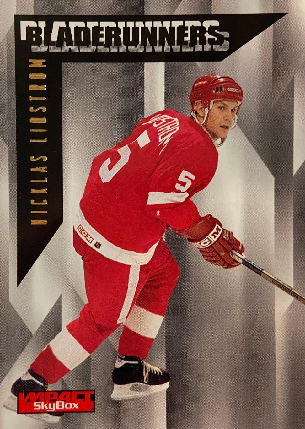 Хоккей Карточка Nicklas Lidstrom-Никлас Лидстрем Detroit Red Wings - Детройт НХЛ