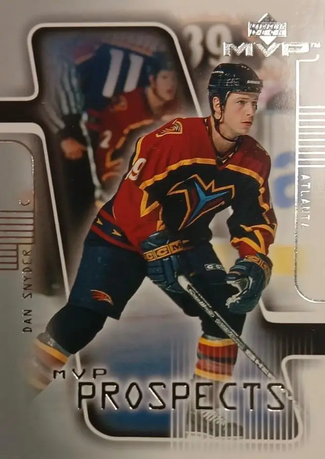 Хоккей. Карточка Dan Snyder-Дэн Снайдер Atlanta Thrashers-Атланта НХЛ-NHL