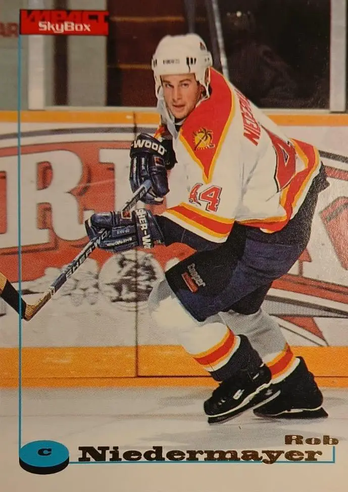 Футбол. Карточка Rob Niedermayer-Роб Нидермайер Florida Panthers-Флорида НХЛ/NHL