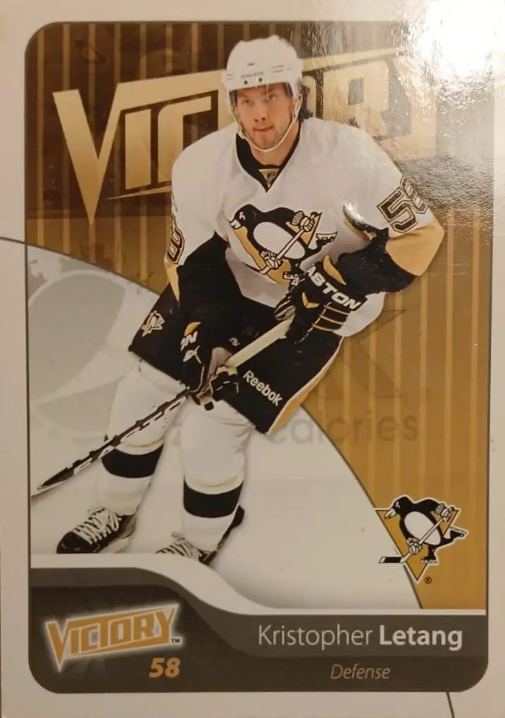 Хоккей Карточка Kristopher Letang/Кристофер Летанг Pittsburgh Penguins НХЛ/NHL
