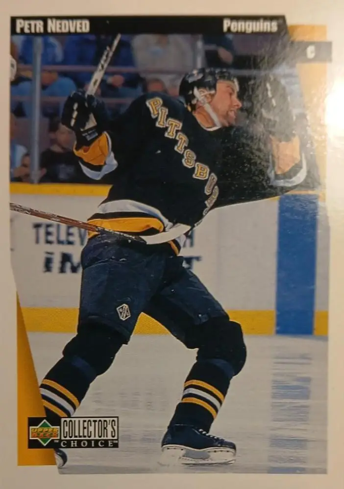 Хоккей. Карточка Petr Nedved/Петр Недвед Pittsburgh Penguins-Питтсбург НХЛ/NHL