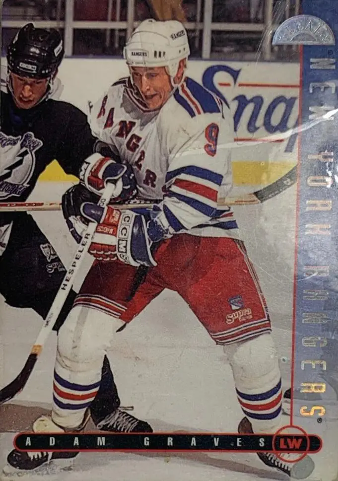 Хоккей. Карточка Adam Graves - Адам Грэйвз New York Rangers-Рейнджерс НХЛ/NHL