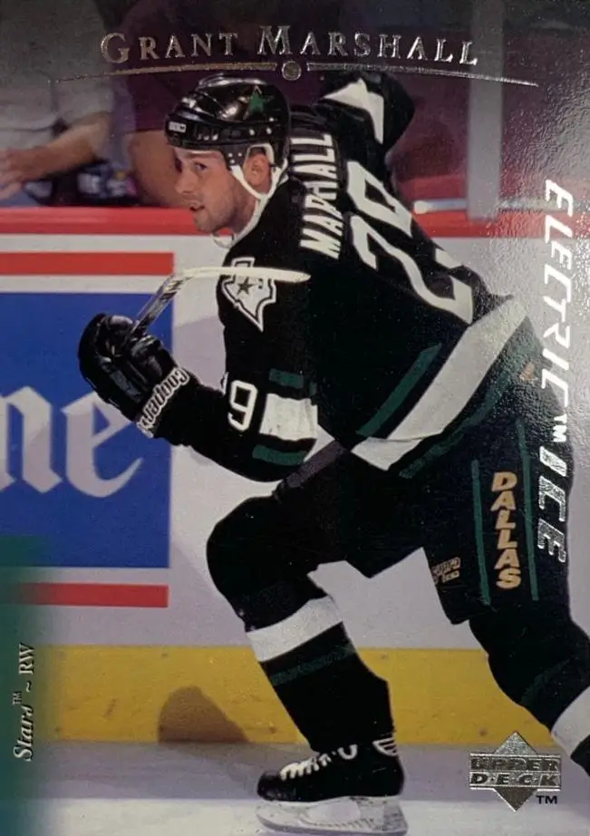 Хоккей. Карточка Grant Marshall-Грант Маршалл Dallas Stars-Даллас Старз НХЛ/NHL