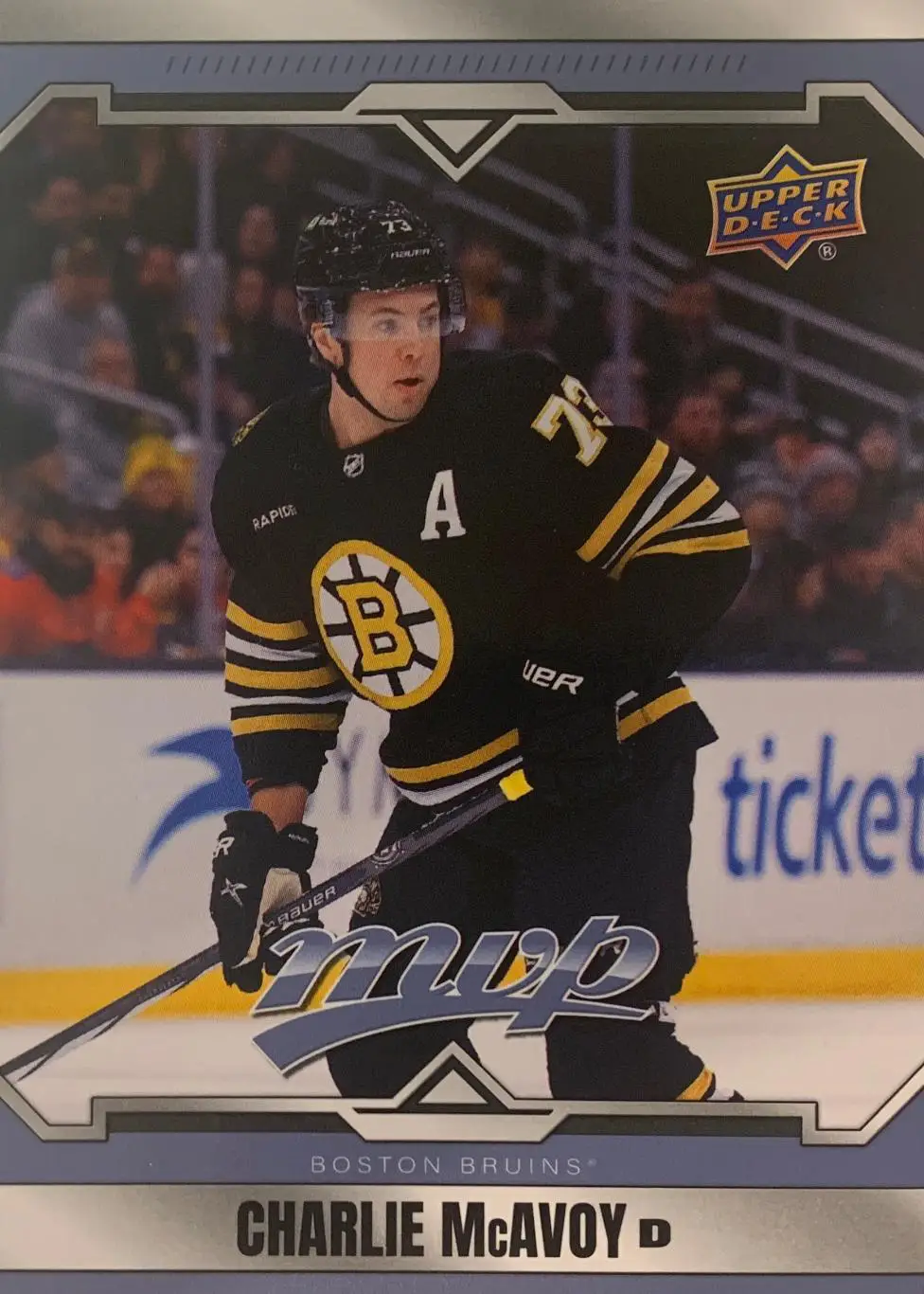 Хоккей Карточка Charlie McAvoy-Чарли Макэвой Boston Bruins-Бостон Брюинз НХЛ NHL