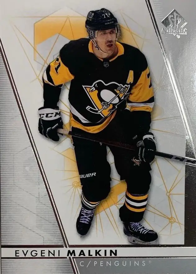 Карточка Евгений Малкин Pittsburgh Penguins, Металлург Магнитогорск НХЛ/NHL/КХЛ