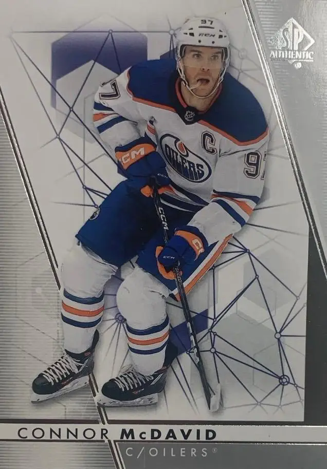 Хоккей. Карточка Connor McDavid-Коннор Макдэвид Edmonton Oilers-Эдмонтон NHL/НХЛ