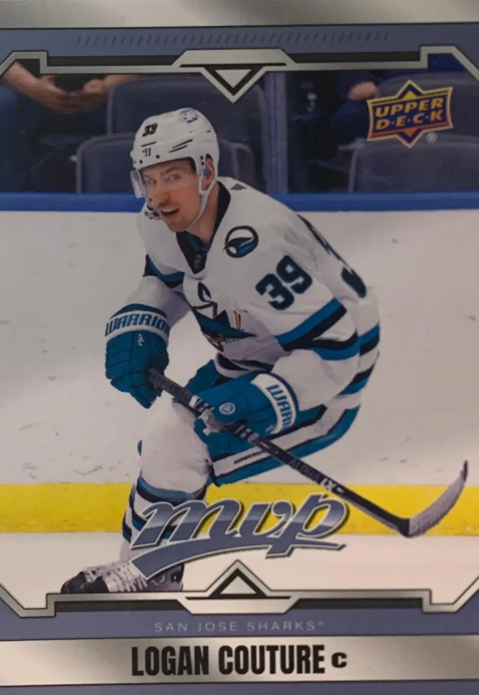 Хоккей Карточка Logan Couture-Логан Кутюр San Jose Sharks-Сан-Хосе Шаркс НХЛ NHL