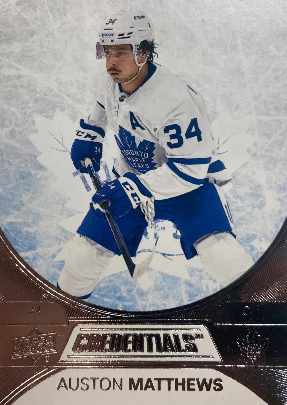 Карточка Auston Matthews - Остон Мэттьюс Toronto Maple Leafs - Торонто НХЛ/NHL