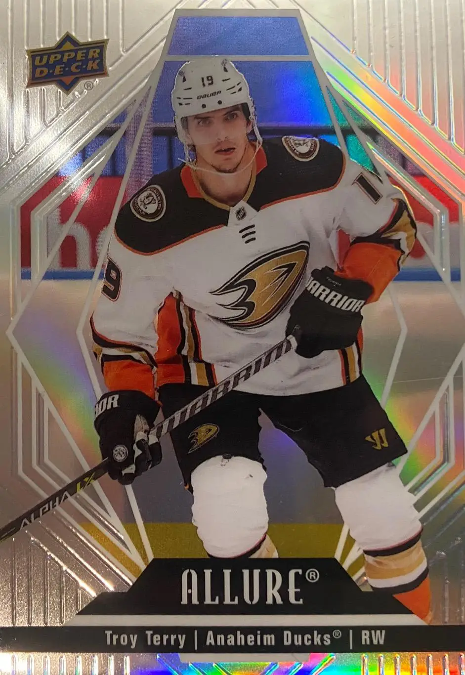 Хоккей. Карточка Troy Terry - Трой Терри Anaheim Ducks - Анахайм Дакс НХЛ/NHL