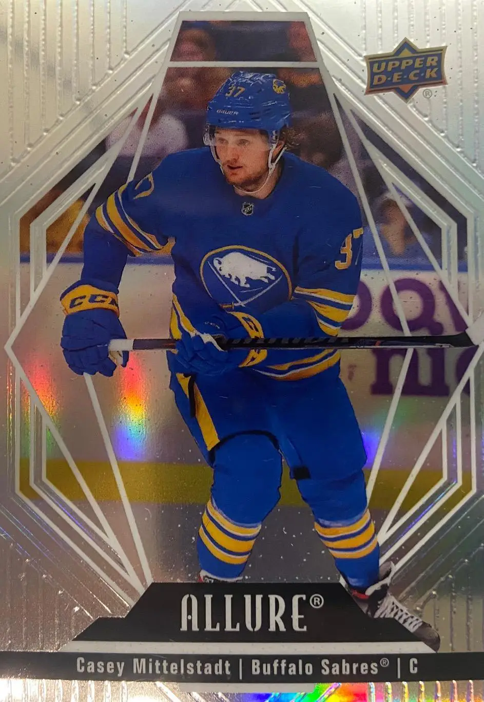 Карточка Casey Mittelstadt - Кейси Миттельштадт Buffalo Sabres - Баффало НХЛ/NHL