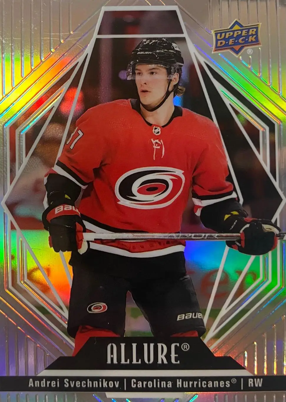 Хоккей Карточка Андрей Свечников Carolina Hurricanes-Каролина, Ак Барс NHL/НХЛ