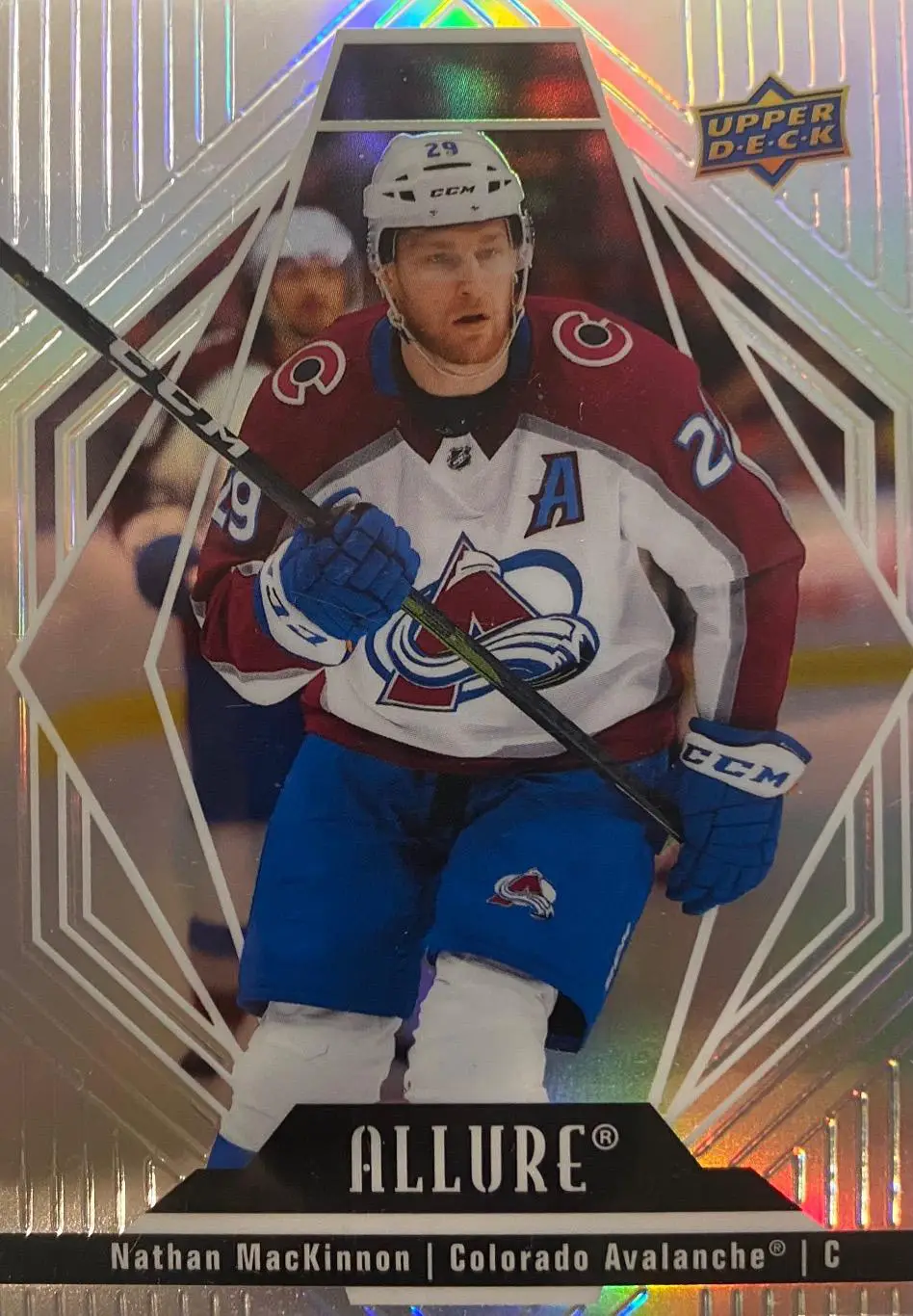 Хоккей. Карточка Nathan MacKinnon - Натан Маккиннон Colorado-Колорадо НХЛ/NHL