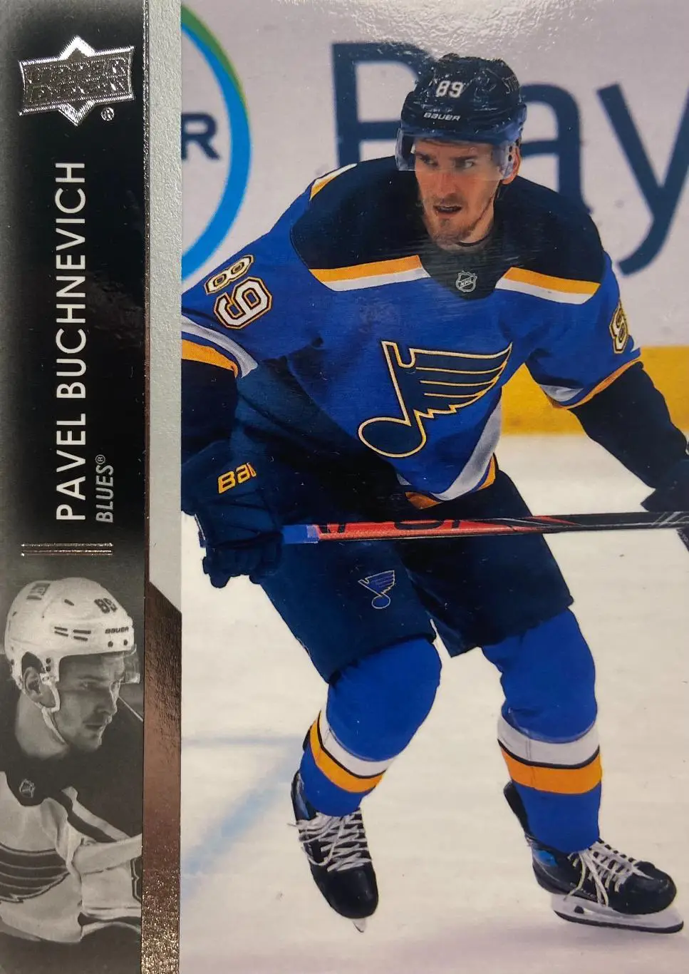 Карточка Павел Бучневич St. Louis Blues/Сент-Луис, Северсталь, СКА НХЛ/NHL/КХЛ