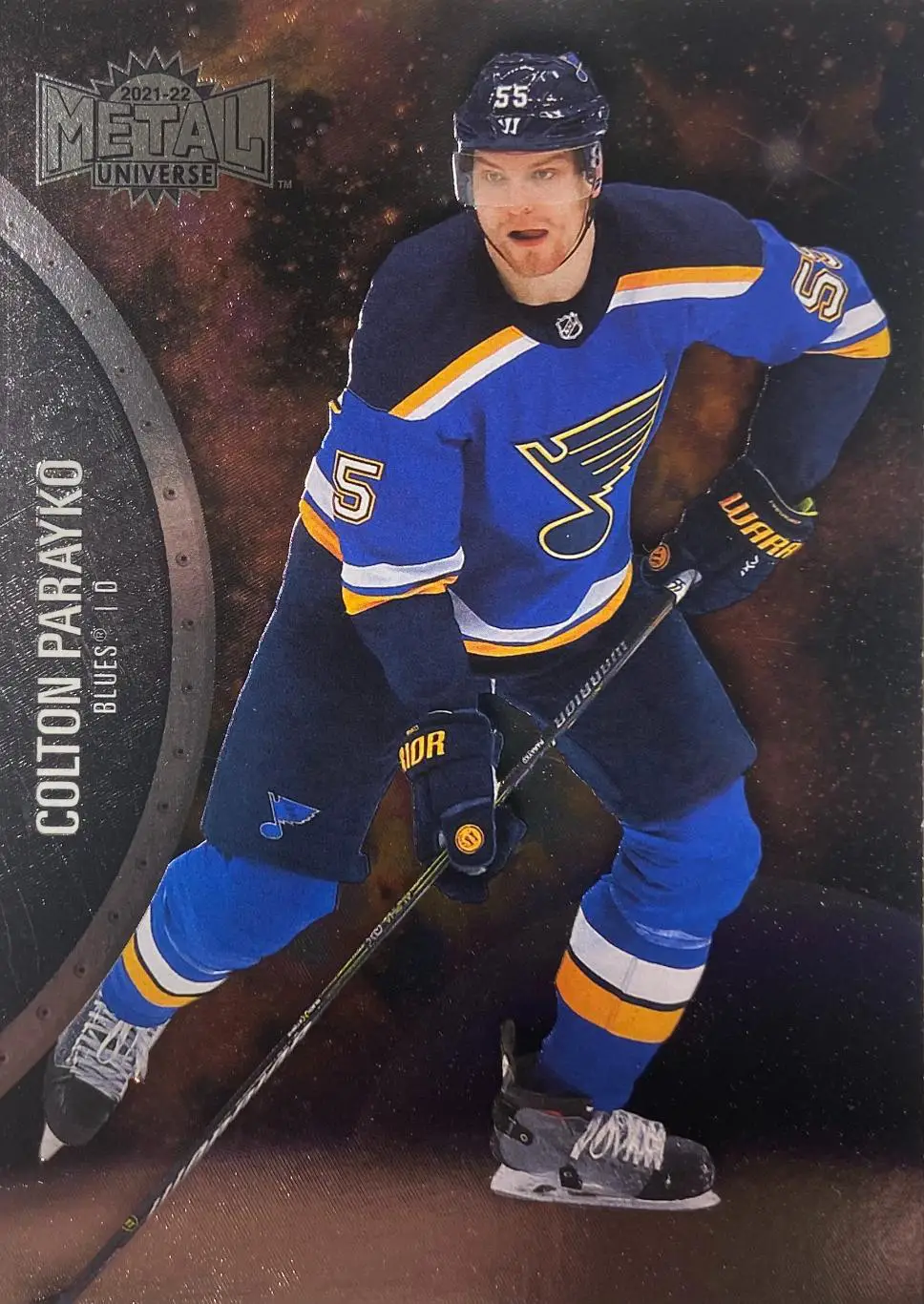 Хоккей. Карточка Colton Parayko-Колтон Парайко St. Louis Blues-Сент-Луис НХЛ/NHL