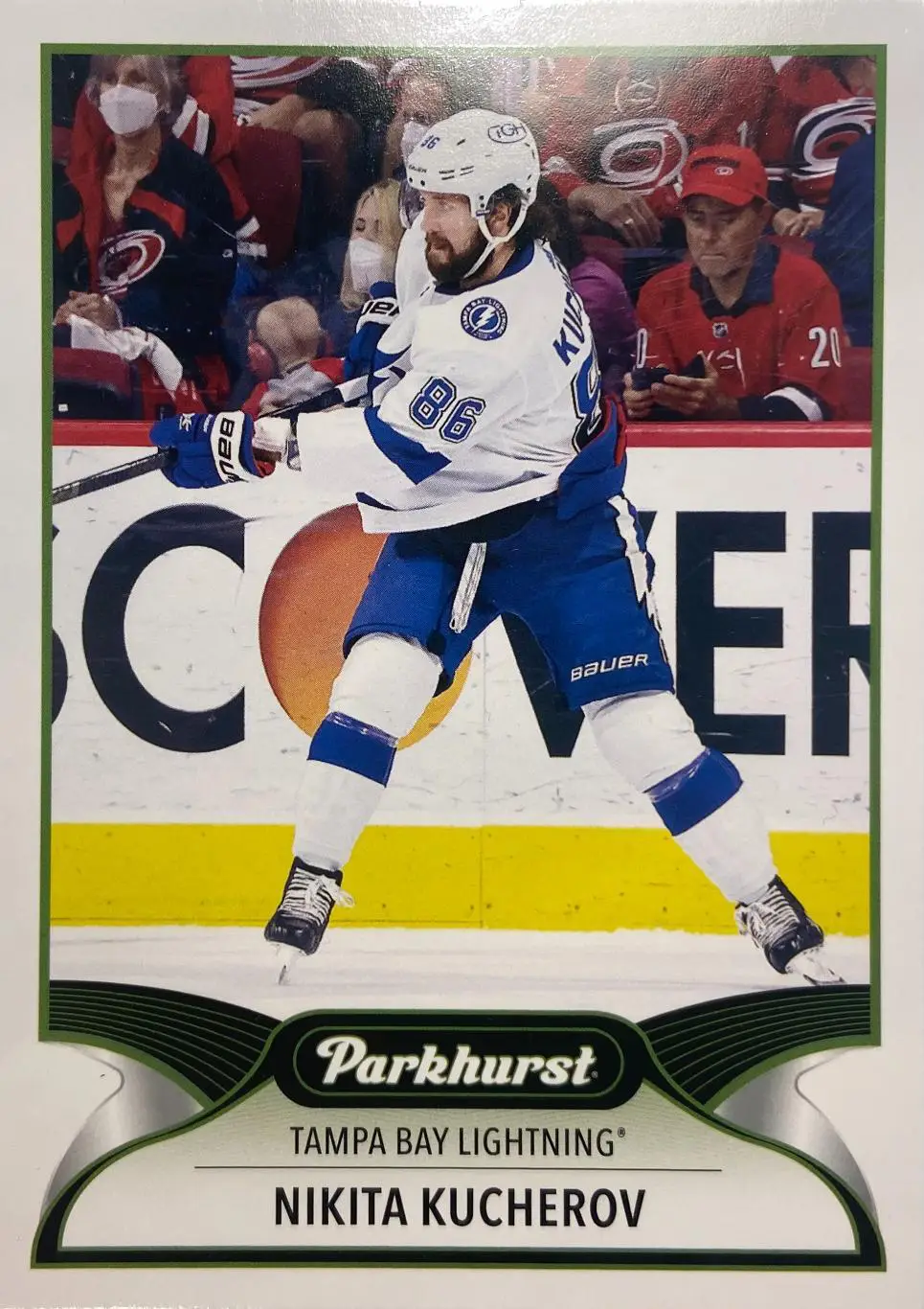 Карточка Никита Кучеров Tampa Bay Lightning - Тампа-Бэй, ЦСКА Москва NHL/НХЛ КХЛ