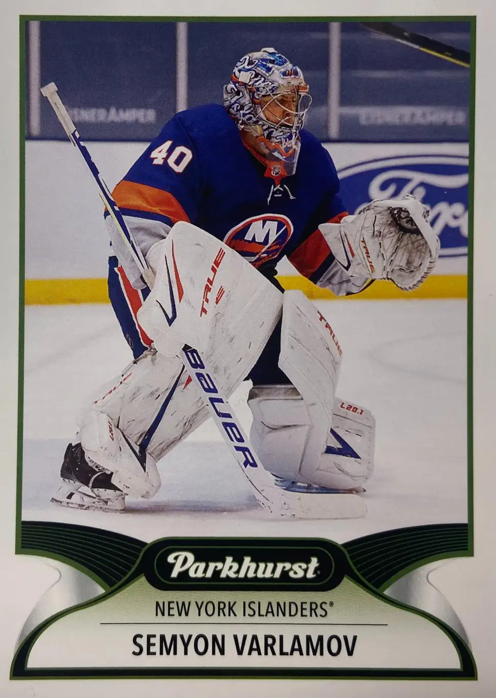 Хоккей. Карточка Семен Варламов New York Islanders, Локомотив Ярославль НХЛ, КХЛ