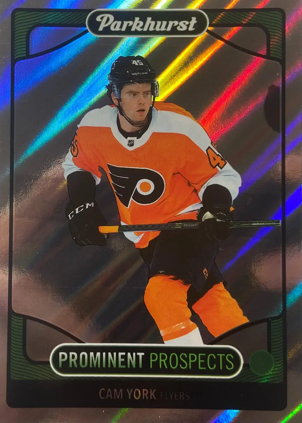 Хоккей. Карточка Cam York - Кэм Йорк Philadelphia Flyers-Филадельфия НХЛ/NHL