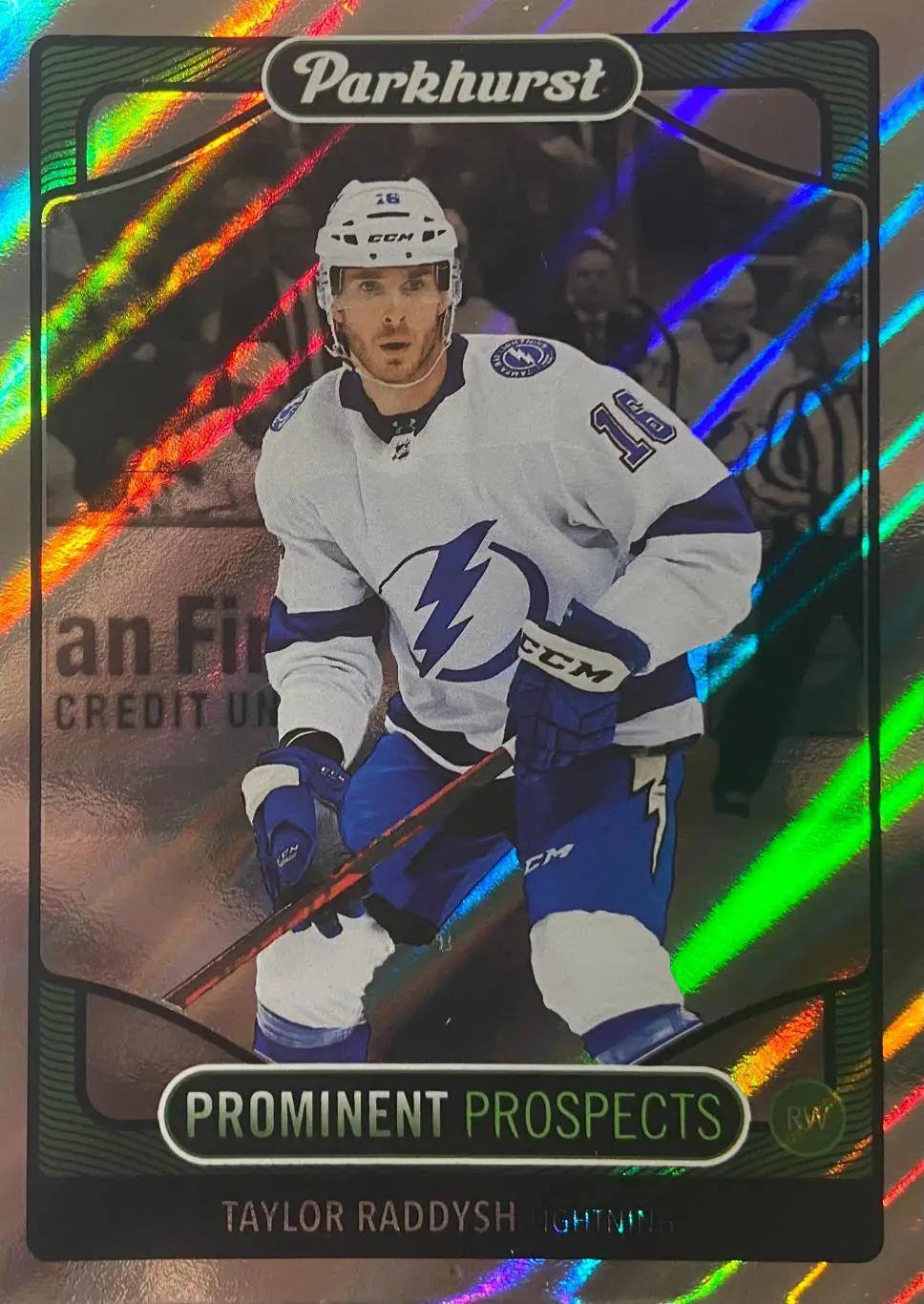 Хоккей. Карточка Taylor Raddysh-Тэйлор Рэддиш Tampa Bay Lightning-Тампа НХЛ/NHL