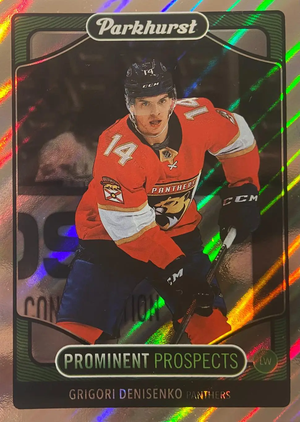 Хоккей. Grigori Denisenko - Григорий Денисенко Florida Panthers -Флорида НХЛ/NHL