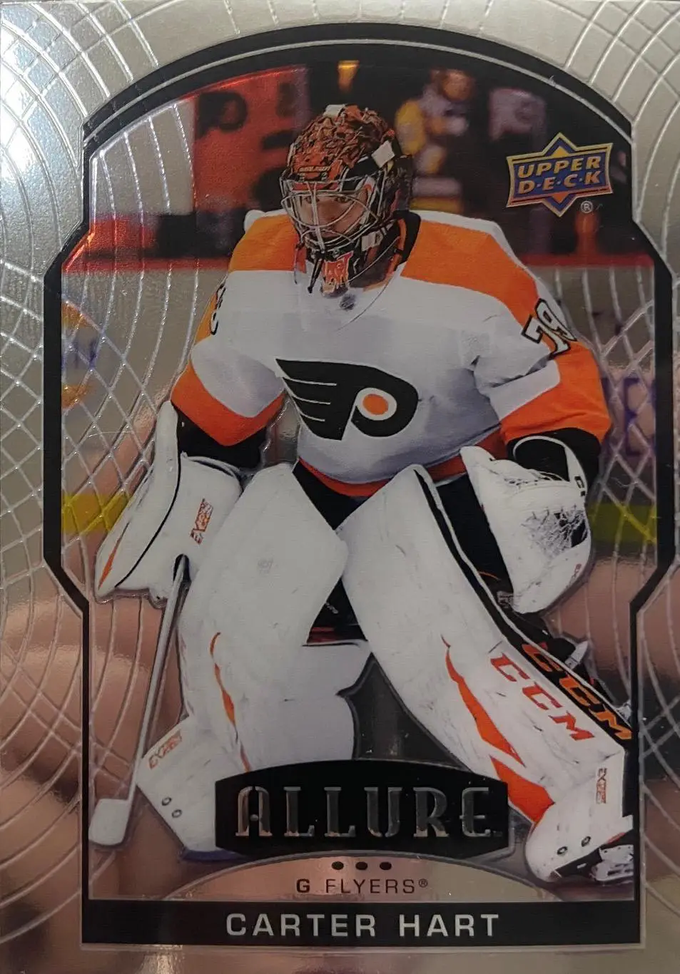 Хоккей. Карточка Carter Hart-Картер Харт Philadelphia Flyers-Филадельфия НХЛ/NHL