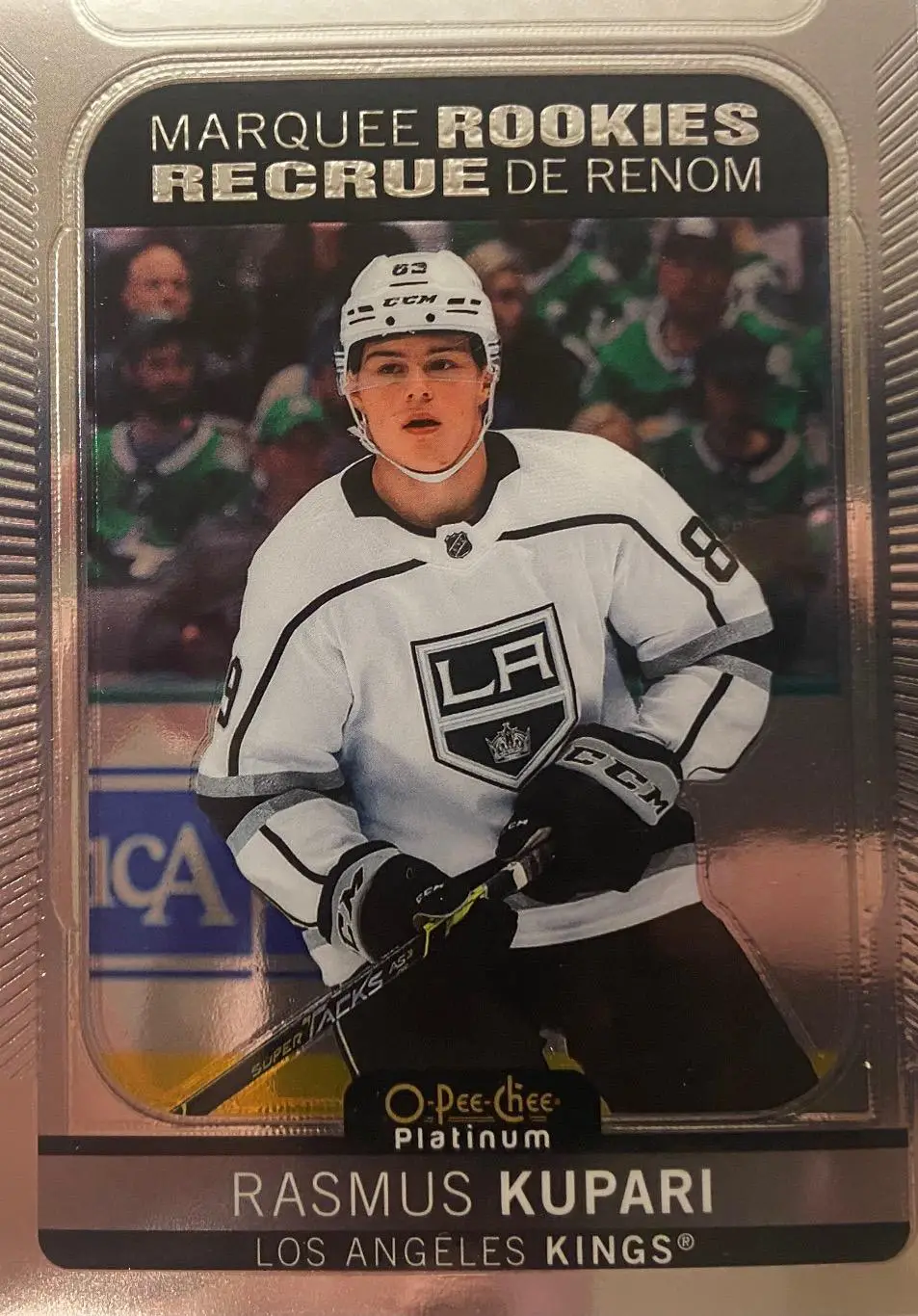 Карточка Rasmus Kupari - Расмус Купари Los Angeles Kings - Лос-Анджелес НХЛ/NHL