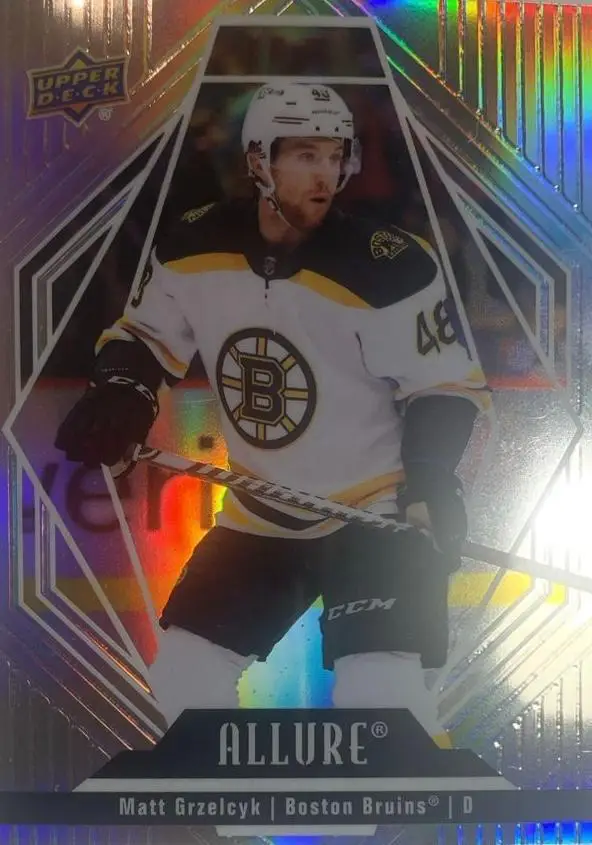 Хоккей. Карточка Matt Grzelcyk-Мэтт Гжельчик Boston Bruins-Бостон Брюинз НХЛ/NHL