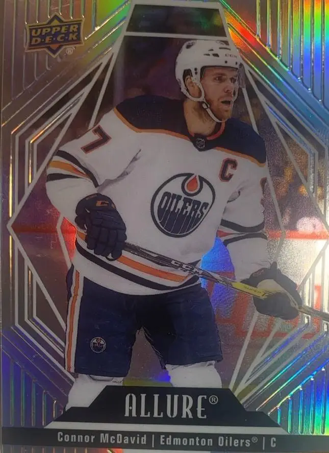 Хоккей. Карточка Connor McDavid-Коннор Макдэвид Edmonton Oilers-Эдмонтон NHL/НХЛ