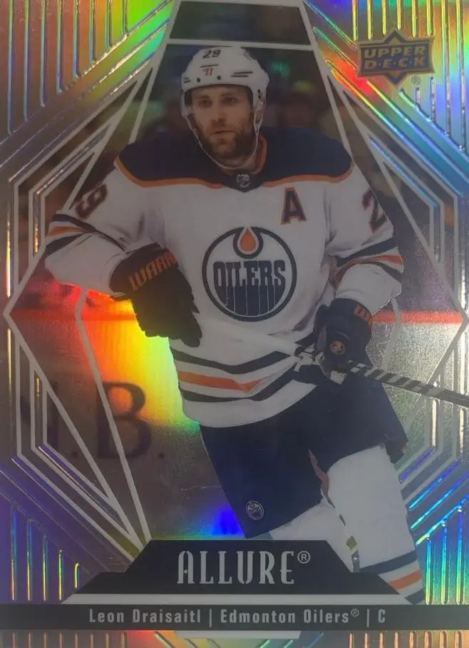Хоккей. Карточка Leon Draisaitl-Леон Драйзайтль Edmonton Oilers-Эдмонтон NHL/НХЛ