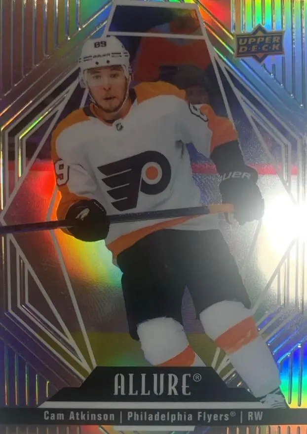 Карточка Cam Atkinson - Кэм Аткинсон Philadelphia Flyers - Филадельфия НХЛ/NHL