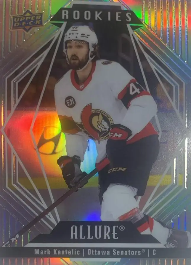 Хоккей. Карточка Mark Kastelic - Марк Кастелик Ottawa Senators - Оттава НХЛ/NHL