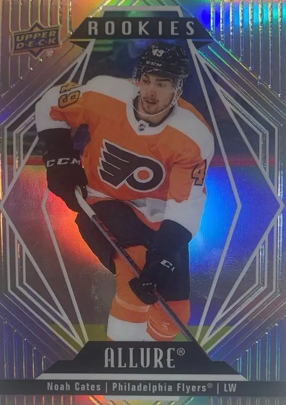 Хоккей. Карточка Noah Cates-Ноах Кейтс Philadelphia Flyers - Филадельфия НХЛ/NHL