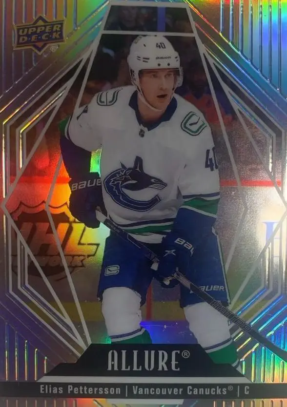 Карточка Elias Pettersson-Элиас Петтерссон Vancouver Canucks - Ванкувер NHL/НХЛ