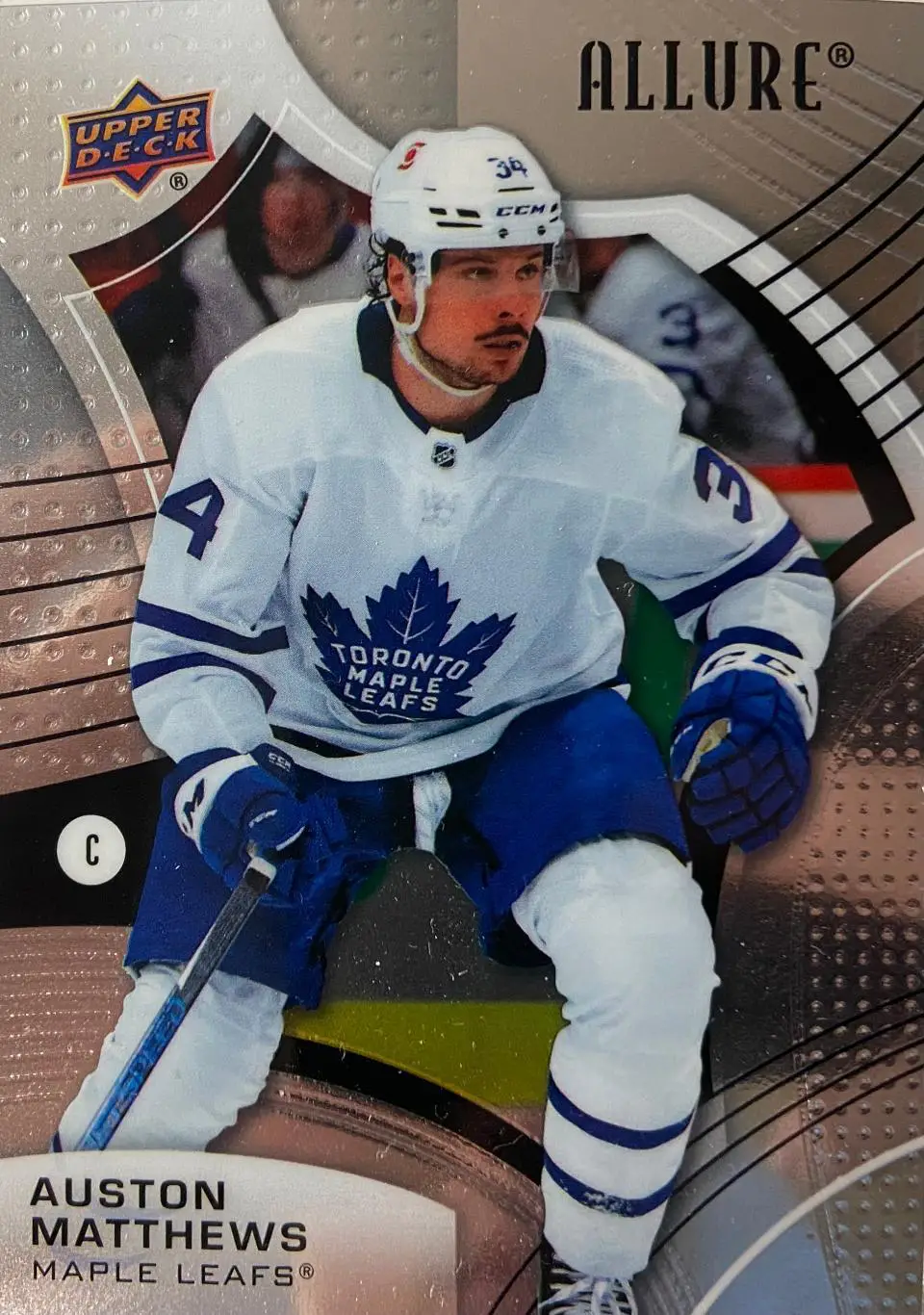 Карточка Auston Matthews - Остон Мэттьюс Toronto Maple Leafs - Торонто НХЛ NHL