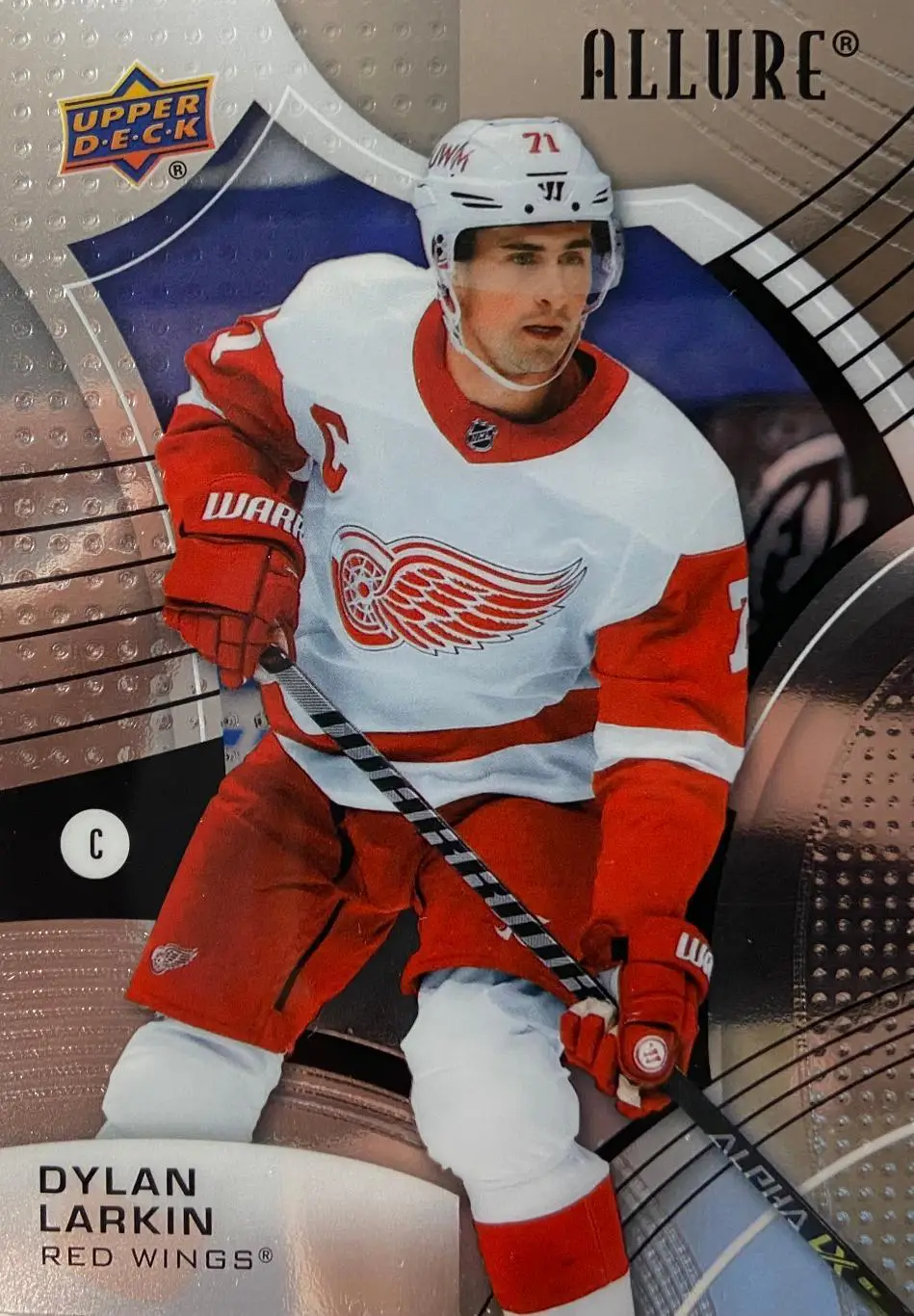 Хоккей Карточка Dylan Larkin - Дилан Ларкин Detroit Red Wings - Детройт НХЛ NHL