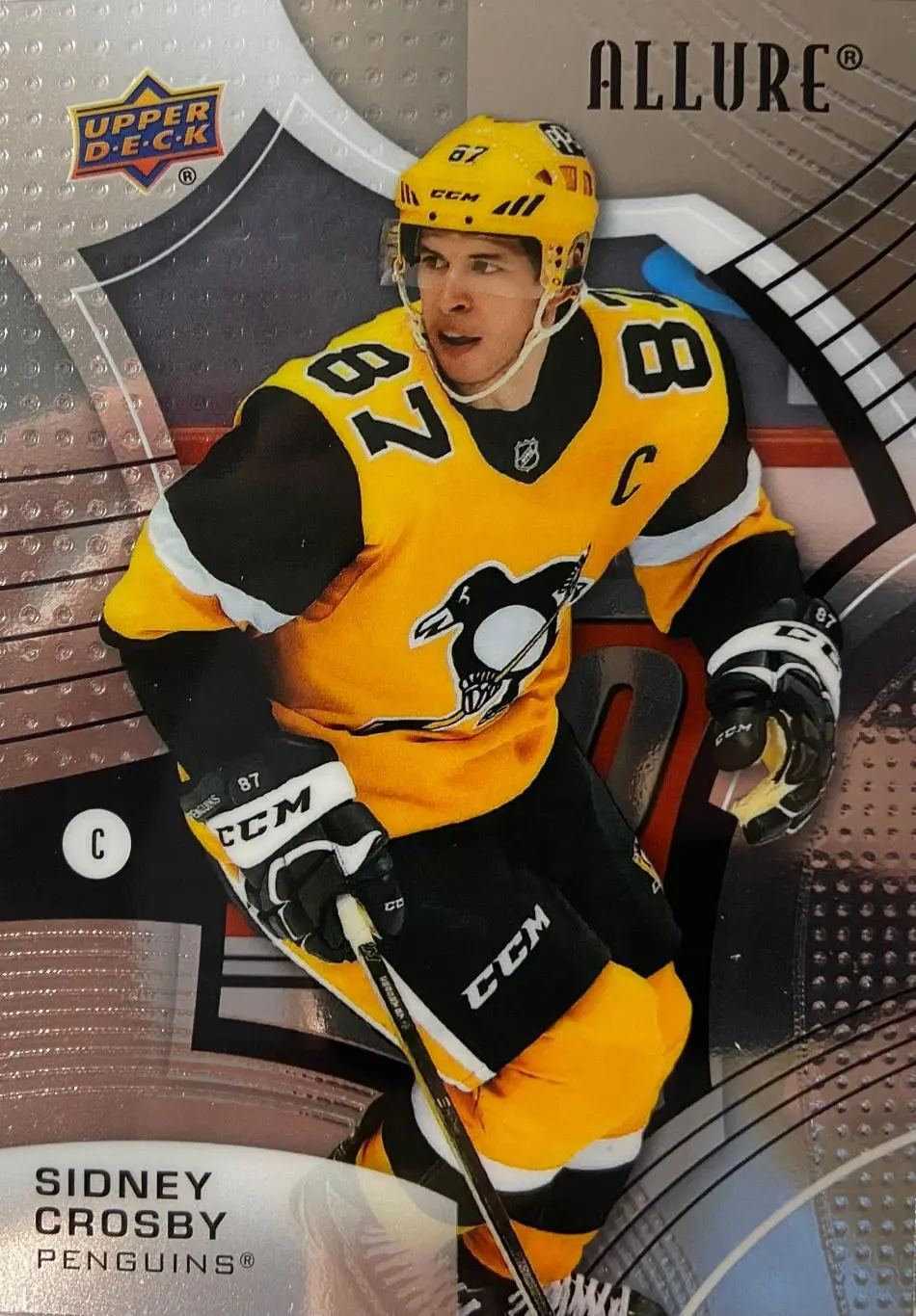 Хоккей Карточка Sidney Crosby-Сидни Кросби Pittsburgh Penguins-Питтсбург НХЛ/NHL