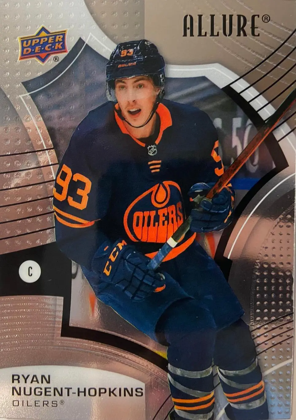 Карточка Ryan Nugent-Hopkins - Райан Нюджент-Хопкинс Edmonton - Эдмонтон НХЛ/NHL